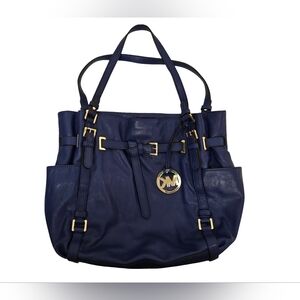 Michael Kors Blue Tote Bag